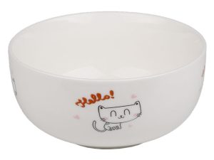 Миска керамическая, 500 мл, Hello Cat,  PERFECTO LINEA