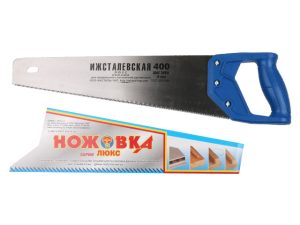 Ножовка по дер. 400мм зуб 4мм ЛЮКС (ООО»Ижсталь-ТНП»)