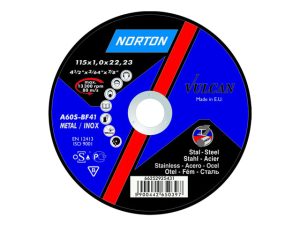 Круг отрезной 125х2.5×22.2 мм для металла Vulcan NORTON