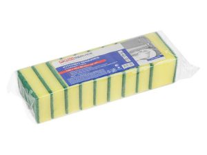 Губки кухонные Standard, 10 шт., 100х70х30 мм, PROservice