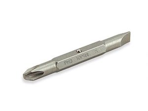 Насадка двухсторонняя PH2/SL6mm 5/16″ 75мм TOPTUL