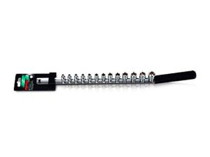 Набор головок 1/4″ 4-14мм 6гр. 13шт на подвесе TOPTUL
