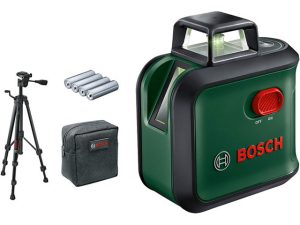Нивелир лазерный линейный BOSCH Advanced Level 360 Set со штативом в кор.