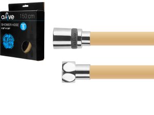Шланг душевой, Si, 1/2″ г-г 150 см, золото, a-five