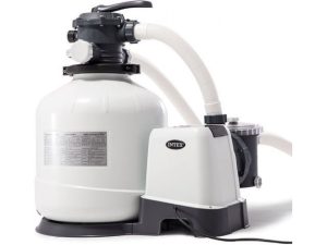 Песочный фильтр-насос для бассейна Krystal Clear, 12000 л/ч, 220 В, INTEX