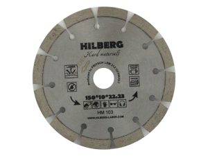 Алмазный круг 150х22,23 мм по ж/бетону Hard Materials HILBERG