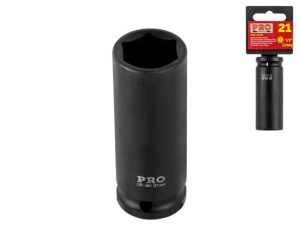 Головка ударная 1/2″ 21мм 6гр. глубокая PRO STARTUL (PRO-30121)