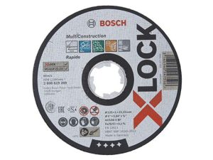 Круг отрезной 125х1.0×22.2 мм универс. Multi X-LOCK BOSCH