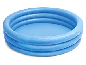 Надувной детский бассейн Crystal Blue, 147х33 см, INTEX