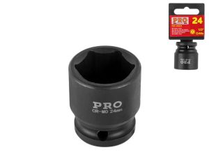 Головка ударная 1/2″ 24мм 6гр. PRO STARTUL (PRO-30024)