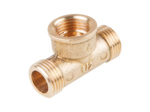 Тройник 1/2″ нар.-вн.-нар., Цветлит