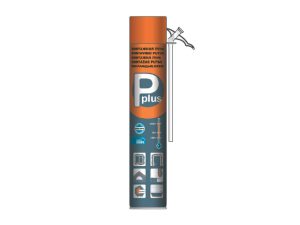 Пена монтажная бытовая всесезонная PPLUS (600г)