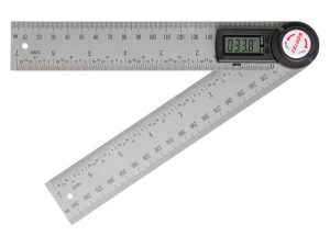 Угломер-линейка электронный WORTEX DAR 2000 в кор. +-0,2°, 200 мм