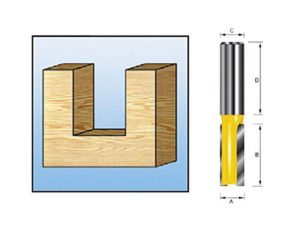 ТС пазовая фреза 10х20х8х32х2Т MAKITA