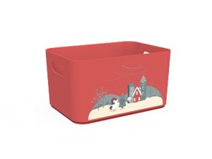 Корзина Christmas, роза, BEROSSI