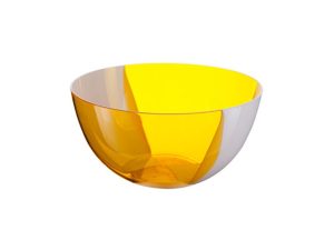 Салатник двухцветный Dolce 1,4 л, оранжевый, BEROSSI