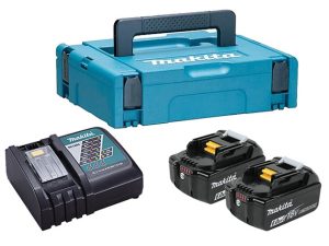 Комплект аккумулятор LXT 18.0 В BL1860B 2 шт. + зарядное устройство DC18RC в кейсе