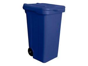 Контейнер для мусора пластик. 120л (синий)
