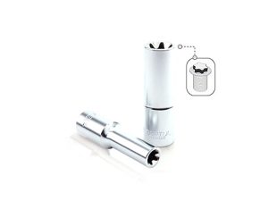 Головка 1/2″ E18 6гр. глубокая TOPTUL