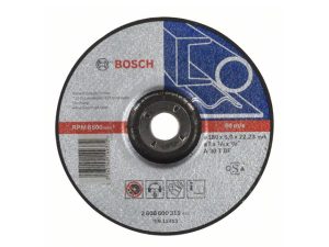 Круг обдирочный 180х6×22.2 мм для металла BOSCH