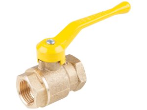 Кран шаровый 3/4″ вн.-вн. ручка (ГАЗ) PN1,6 МПа, 11Б27п4, Цветлит