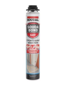 Клей-пена полиуретановая пистолетная «SOUDABOND Easy Gun» 750 мл