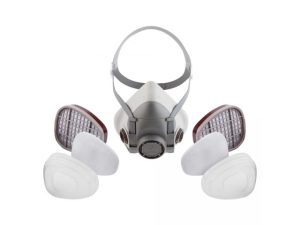 Полумаска 5500Р с фильтрами 6510 А1 с предфильтрами и с держателями Jeta Safety (комплект)