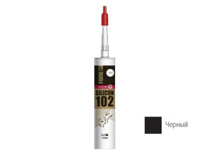 Герметик силиконовый санитарный FOME FLEX «SANITARY SILICON 102» (черн.) 310мл
