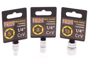 Головка 1/4″ 9мм 6гр. PRO STARTUL (PRO-54009)