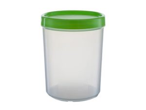 Емкость для сыпучих  и СВЧ «Vandi» 1,2 л, салатный, BEROSSI