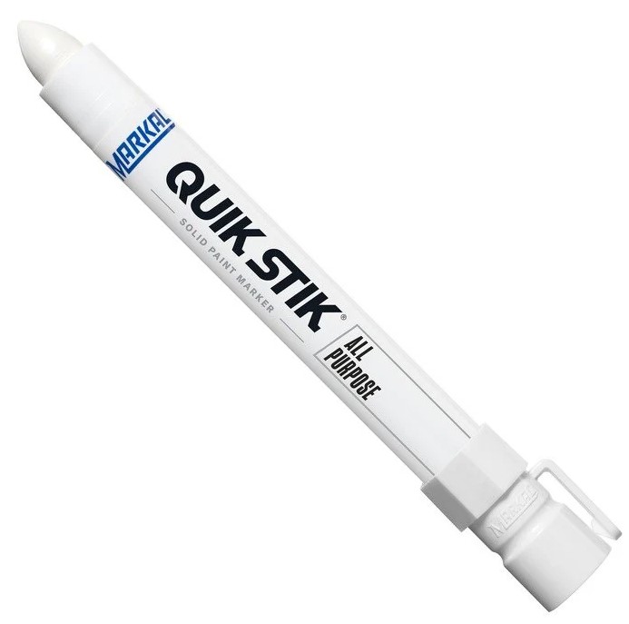 Маркер промышл. на основе твердой краски MARKAL QUIK STIK ALL PURPOSE БЕЛЫЙ