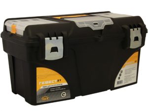 Ящик для инструмента пластмассовый ГЕФЕСТ 21″ мет.замки ( с коробками) IDEA