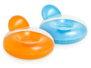 Надувное кресло Pillow-Back Lounge, 137×122 см, INTEX