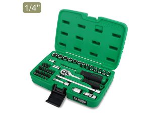 Набор головок 1/4″ 4-14мм 41предм. 6гр. TOPTUL
