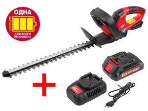 Аккум. кусторез WORTEX DB 5118-1 ALL1 + АКЦИЯ! (скидка на комплект -24%!)