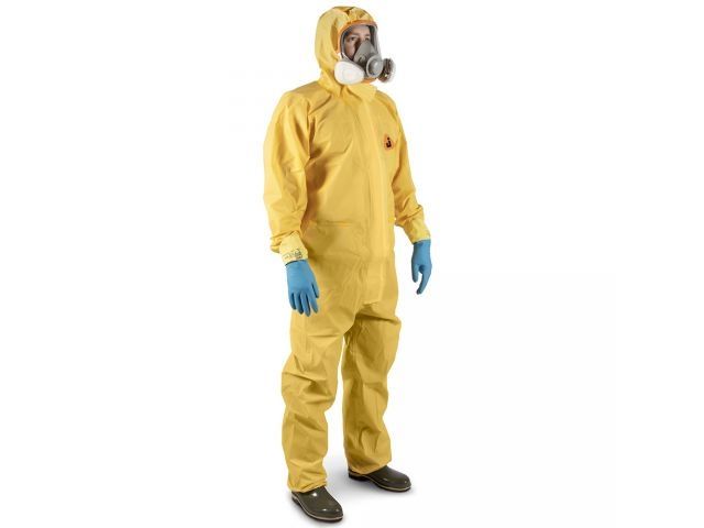 Защитный комбинезон К80 Щ50 JPC-80 Element Chem (р-р XXXL), желтый, Jeta Safety