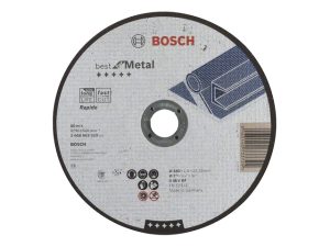 Круг отрезной 180х1.6×22.2 мм для металла Best BOSCH