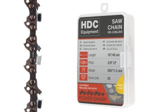 Цепь 40 см 16″ 3/8″ LP 1.3 мм 55 зв. (в пласт. боксе) HDC