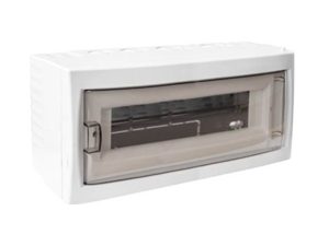 Бокс пласт. 12 модулей наружный с крышкой IP 20, BYLECTRICA