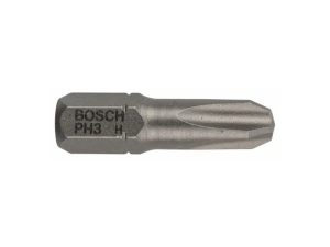 Насадка (бита) крестообразная PH3 25 мм BOSCH Extra Hart