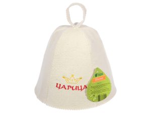 Шапка для бани, «Царица», «Банные штучки» из войлока