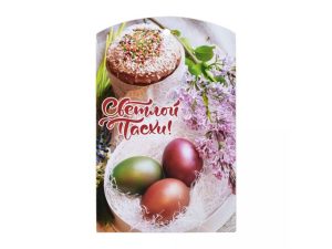 Доска разделочная, «Светлой Пасхи!», 29х18х0,6 см, дерево, MARMITON