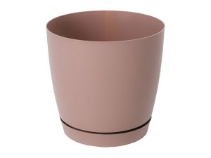 Горшок для цветов 2 л, Фрезия 1, капучино, GARDENPLAST