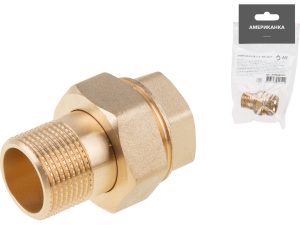 Американка 1/2″ вн.-нар., AV Engineering (инд.упак.)