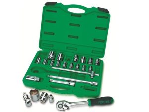 Набор головок 1/2″ 8-32мм 24предм. 6гр. TOPTUL