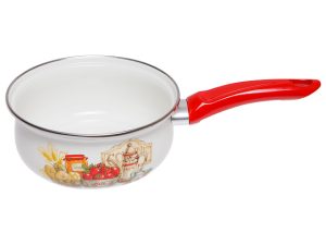 Ковш стальной эмалированный, 1.9 л, серия Любимая кухня, PERFECTO LINEA
