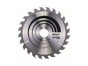 Диск пильный 184х30 мм 24 зуб. по дереву OPTILINE WOOD BOSCH