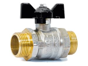 Кран шаровый 1″ нар.-нар. бабочка PN40, LD