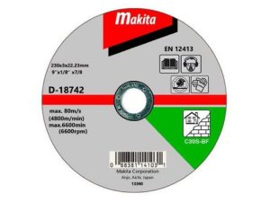 Круг отрезной 230х3.0×22.2 ммдля кирпича/камня плоский С30S, MAKITA (1 шт.)