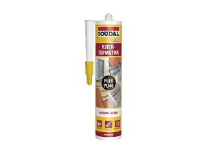 Клей-герметик полиуретановый «Soudal» Flex PU40 черный 300 мл